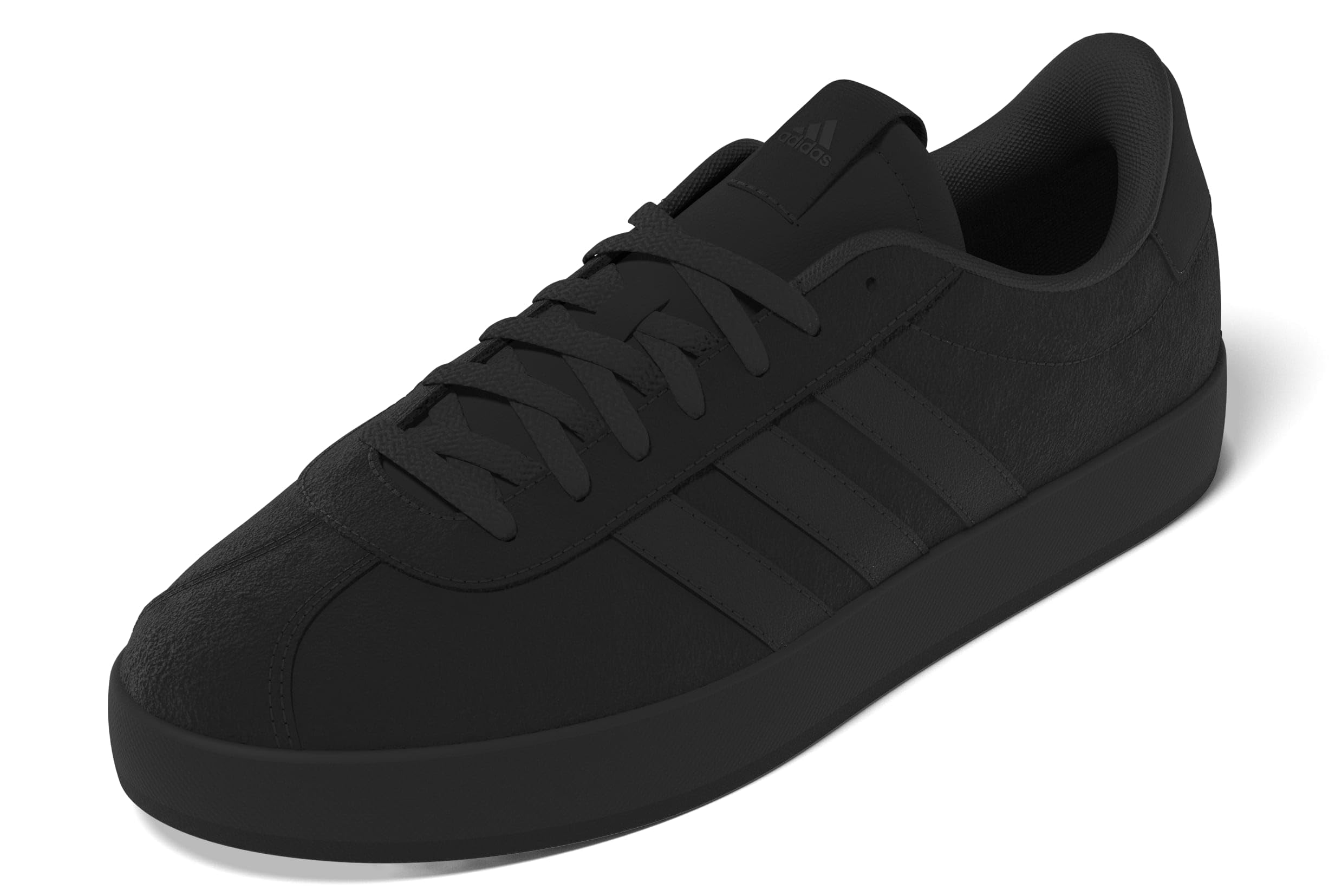 adidas Men's VL Court 3.0, Black/Black/Black, 4 Image