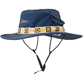 Color-Blocked Fisherman Style Sun Hat for Outdoor Camping, Surfing &amp; Vacations - Wide Brim, UV Protective, Anti-Slip