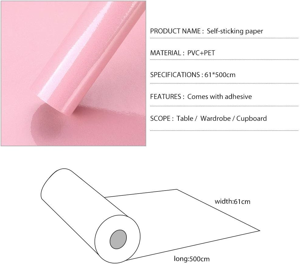 Kinlo 5 0 61m Papier Peint Cuisine Auto Adhesif Bleu Claire En Pvc Stickers Armoire Impermeable Environnemental Style Moderne Stickers Autocollant Muraux Etanche Decoration Pour Chambre Salon Meuble Cuisine Maison Stickers Meubles