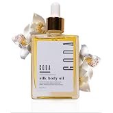 GODA Silk Body Oil Women - Firming Anti Aging Moisturizing Formula, Crepey Skin Hydrating After Shower, Scented Organic Blend Premium Skincare