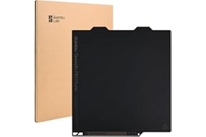 3DTOOLS Bamboo LAB Original Double Side Smooth PEI Build Plate 184x184MM Spring Steel Plate for Bambu Lab A1 MINI 3D Printer