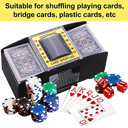 Automatic Card Shuffler Battery Operated 2 Deck Automatic Playing Card