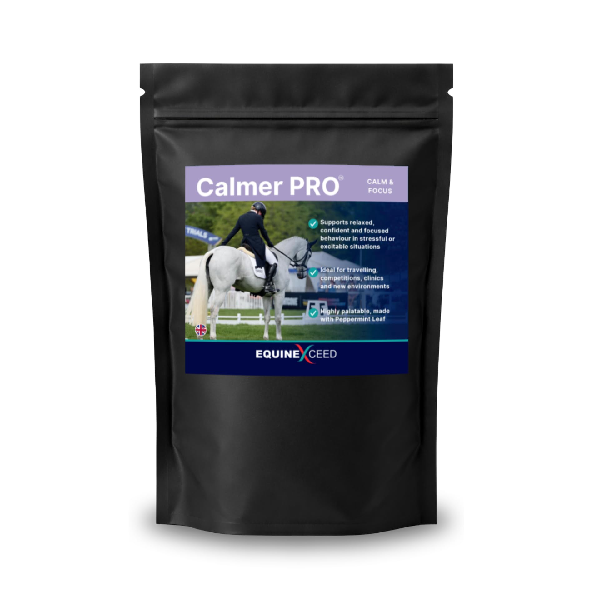 Equine Exceed Calmer PRO™ - Calming Supplement for Horses - 30 Servings