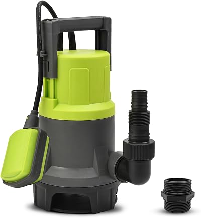 VEATON 400W Submersible Dirty Water Pump 13000 L/H with Float Switch 1-1/4"