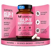 GLP-1 Weight Management Supplement for Gut Health, Energy &amp; Metabolic Support &ndash; Akkermansia, Berberine, EGCG, Inulin, Chromium &amp; BioPerine &ndash; GLP1 Appetite Support for Women &amp; Men &ndash; 60 Capsules