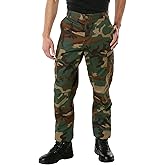 Rothco Tactical BDU Pants – Rugged Cargo Outdoor Hiking EDC Work Uniform