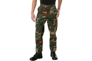 Rothco Tactical BDU Pants – Rugged Cargo Outdoor Hiking EDC Work Uniform