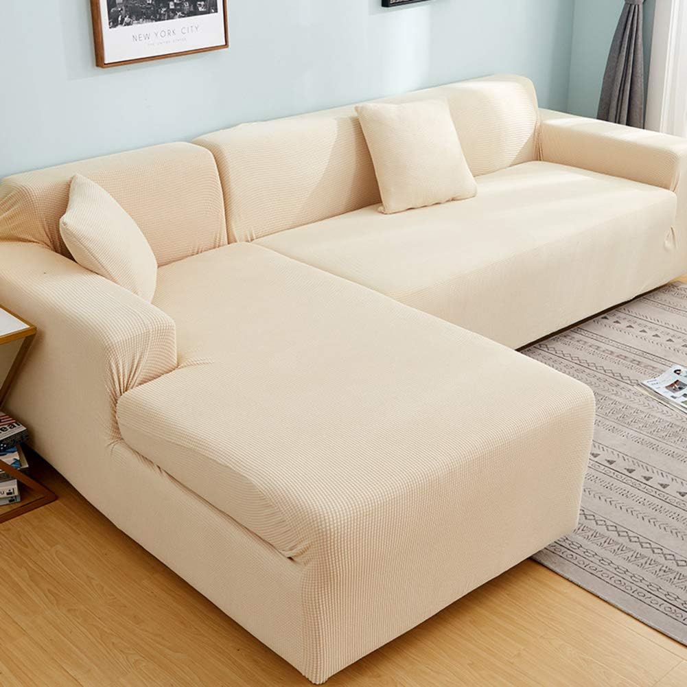 Amazon Com Polyester Stretch Sectional Sofa Slipcovers Universal