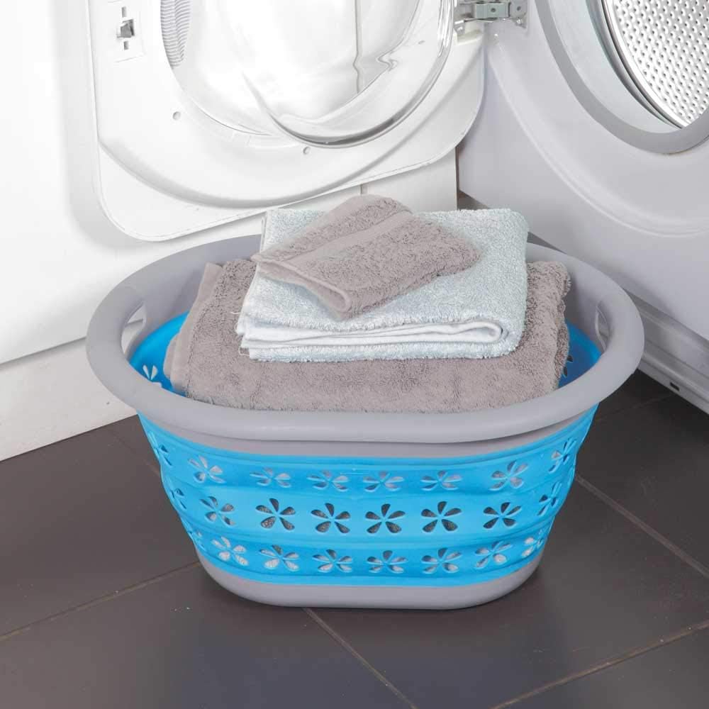 38l Fold Flat Laundry Basket Laundry Home Organisation