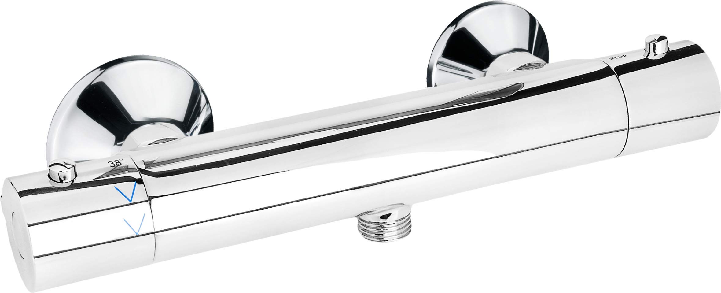 CORNAT MUR3 3093 Murcia Thermostat f.Shower CT, chr