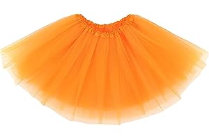 KICOFIT Tutu Skirts Women Girls Halloween Costume Party Dress Up Running Skirt 4 Layers 5 Layers