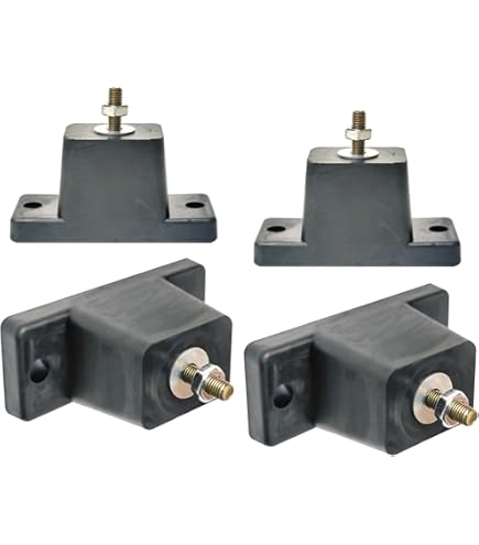 Floor Mount Vibration Isolator, 100% Neoprene, Capacity Range: 15 to 45  lb.: Amazon.com: Industrial & Scientific