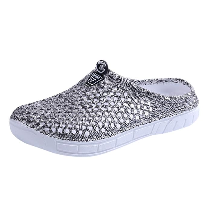 Frauen Strand Sandalen aushöhlen lässig atmungsaktive Hausschuhe Flats Schuhe T-Strap Strand Hausschuhe