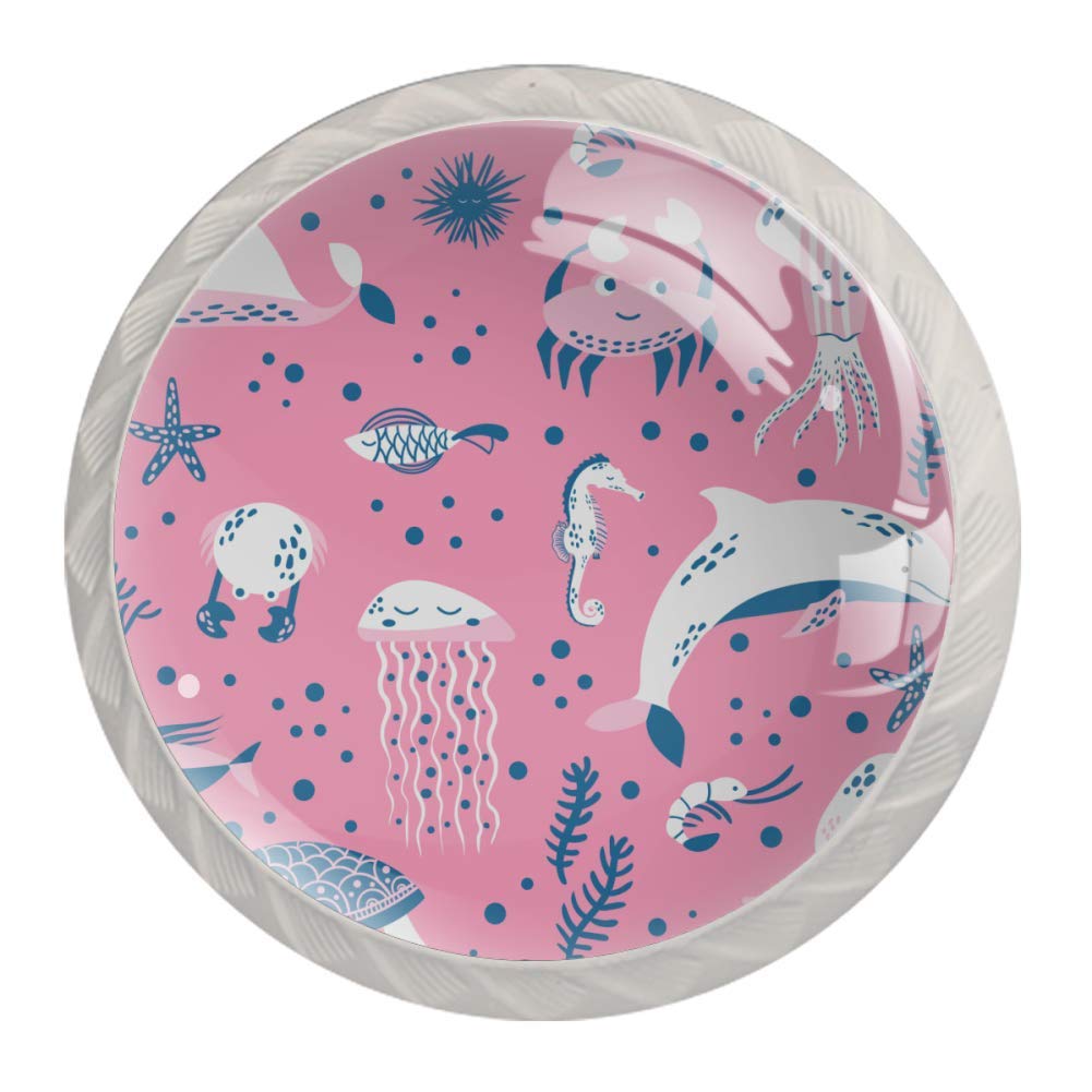 Schrankknöpfe und zieht Wasserlebewesen Schrankknöpfe Bunte