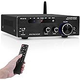 AEXCVG HiFi Stereo Audio Amplifier,AK-3116 Bluetooth 5.0 Stereo Receiver, 2.0 Channel 100W x 2 Mini Bluetooth Amplifier Class D Digital Receiver with TPA3116 Chips/USB/AUX Inputs for Home,Outdoor