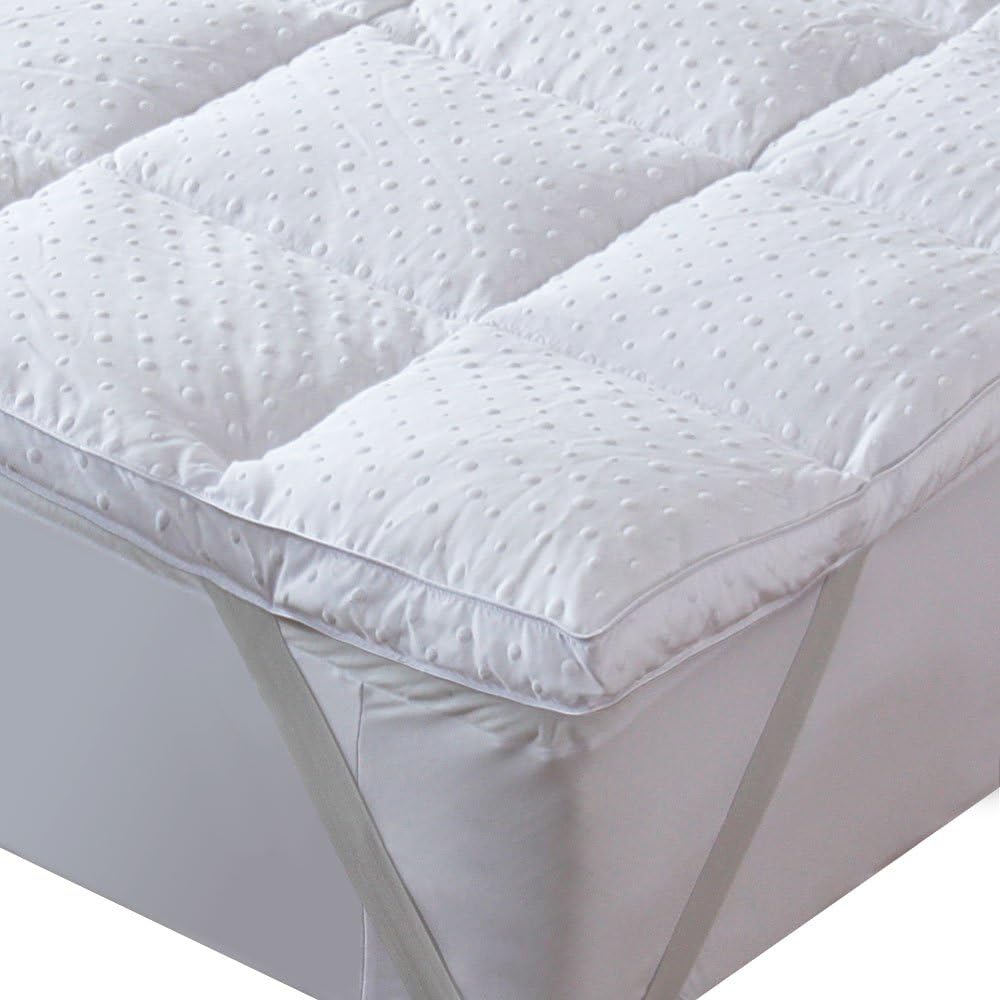 Bedecor Mattress Topper, Ultra Soft AntiSlip Mattress Pad, Classic Box