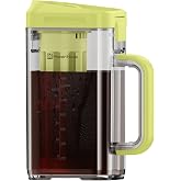 Maestri House Cold Brew Coffee Maker, 40oz BPA-Free Tritan Pitcher | Precision Ratio Coffee Brewing, 350 Mesh Filter, 100% Leak-Proof, Space Saving, Iced Tea and Coffee Maker Brewer