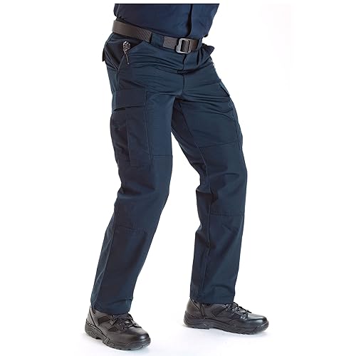Tactical Men's Lightweight TDU Ripstop Work Pants, Adjustable
