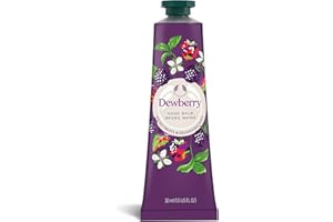 The Body Shop Dewberry Hand Balm | 96hr Nourishing Moisture for Dry Cracked Hands | with Shea Butter, Non-greasy, Vegan, 30 m