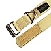 FREEHAWK Tactical Survival Belt CQB Military Combat Duty Belt Rigger Waist Belt for Military Training/Outdoor Expedition (Khaki)