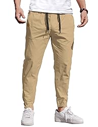 COOFANDY Men's Casual Joggers Pants - Cotton