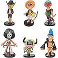 Fanquexy Action Figures, 6 PCS Anime Figurines, 2.8 inch PVC Mini Hero Statue as Cake Topper Decorations, Gift for Kids in Birthday Party, Christmas Day, Easter Day