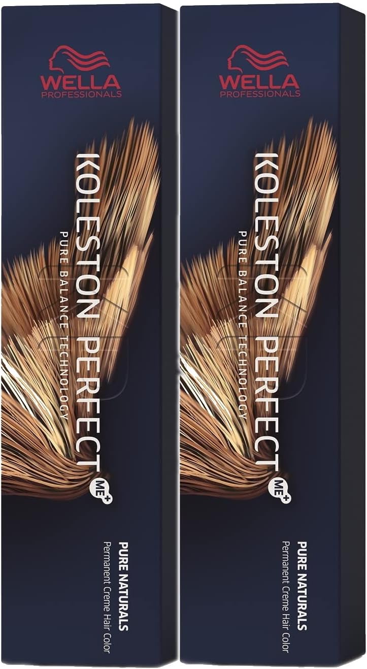 Wella Koleston Perfect Me+ KP Rich Naturals 8/1 Light Blonde Ash Pack of 2