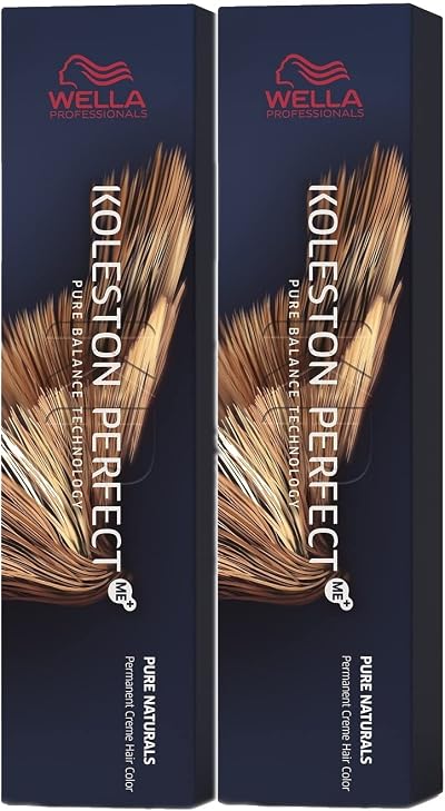 Wella Koleston Perfect Me+ KP Rich Naturals 8/1 Light Blonde Ash Pack of 2