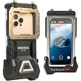 DIVEVOLK Underwater Touchscreen housing Seatouch 4 Max Plus Diving Phone case compatiable for iPhone 12/13/14/15/16 Pro Max