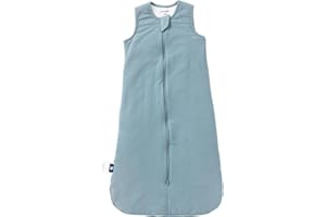 DOMIAMIA Rayon Made from Bamboo Baby Sleep Sack 1.0 Tog Ultra Soft Wearable Blanket 24-36 Months, Toddler Sleeping Bag 2t-3t Unisex Boys Girls, 2-Way Zipper Sleep Sack Breathable Lightweight XXL