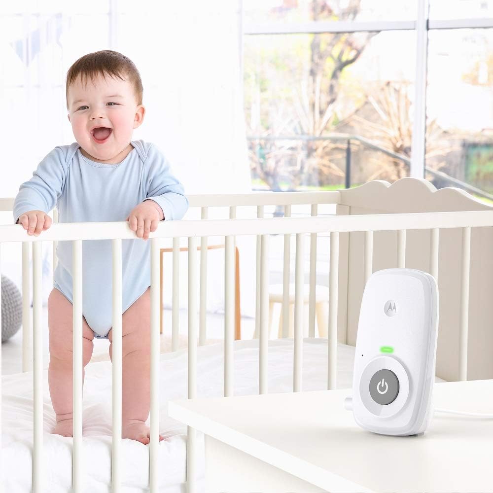 Motorola Nursery Baby Monitor AM24, Audio Only with High Sensitive Microphone, Parent Unit with 300M Range - Image 5