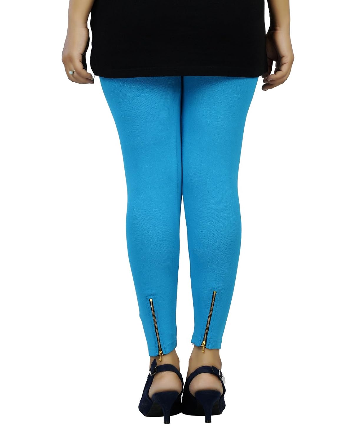 sfa women ankle length leggings with zip at ankle