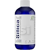Zemvelo Liquid Ionic Silica - Hair, Skin & Nails Nutrition | Collagen Support | Joint Support for Health Tendons & Cartilage | 8 oz, 48 Day Supply