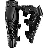 Gute Knee Pads, Adjustable Long Leg Sleeve Gear Crashproof Nonslip Protective Shin Guards for Motorcycle Mountain Biking-1 Pair