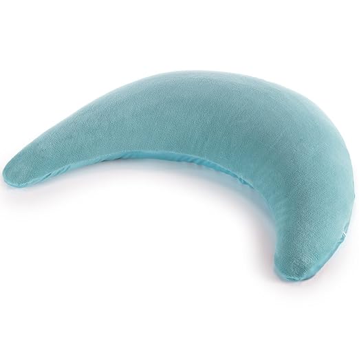 Theraline Stillkissen - Der Plüschmond 140 x 27cm, Farbvariante:73-Kissen inkl. Bezug - eisblau