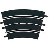 Carrera 20572 Curve 2/30 6-piece add on Expansion Accessory Set Compatible with Evolution, Digital 132, and Digital 124 Slot car Tracks