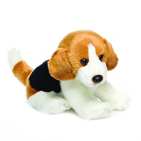 beagle inside teddy bear