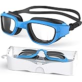 Zeligerstar Kids Swim Goggles,Swimming Goggles for Kids 6-14, Anti-Fog UV Protection Pool Glasses for Boys Girls
