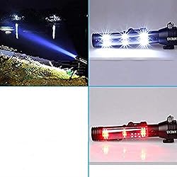 XREXS Solar Powered LED Car Flashlight
