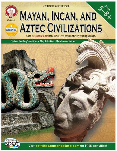 Mayan, Incan, and Aztec Civilizations, Grades 5 - 8 (World History)