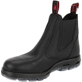 REDBACK UBBK BOOTS US 10 AU-UK 9 Black Slip-On Full Grain Leather Boot