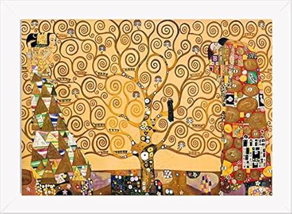 Lámina con diseño de El Árbol de la Vida de Gustav Klimt: Amazon.es: Hogar