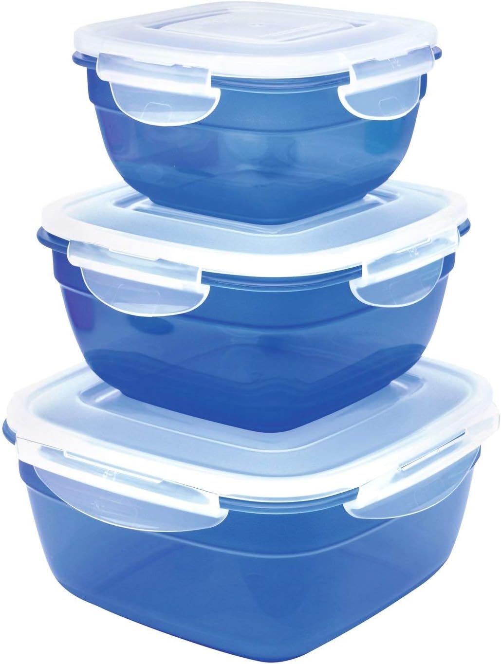 Lock & Lock Color Promotion HSM8450PSB3 3Piece MultiUse Food