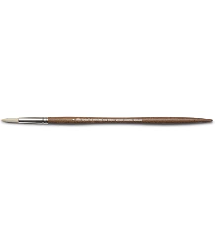 Winsor & Newton Winton Hog Bristle Brush #12 Bright - For Oil & Acrylic Painting