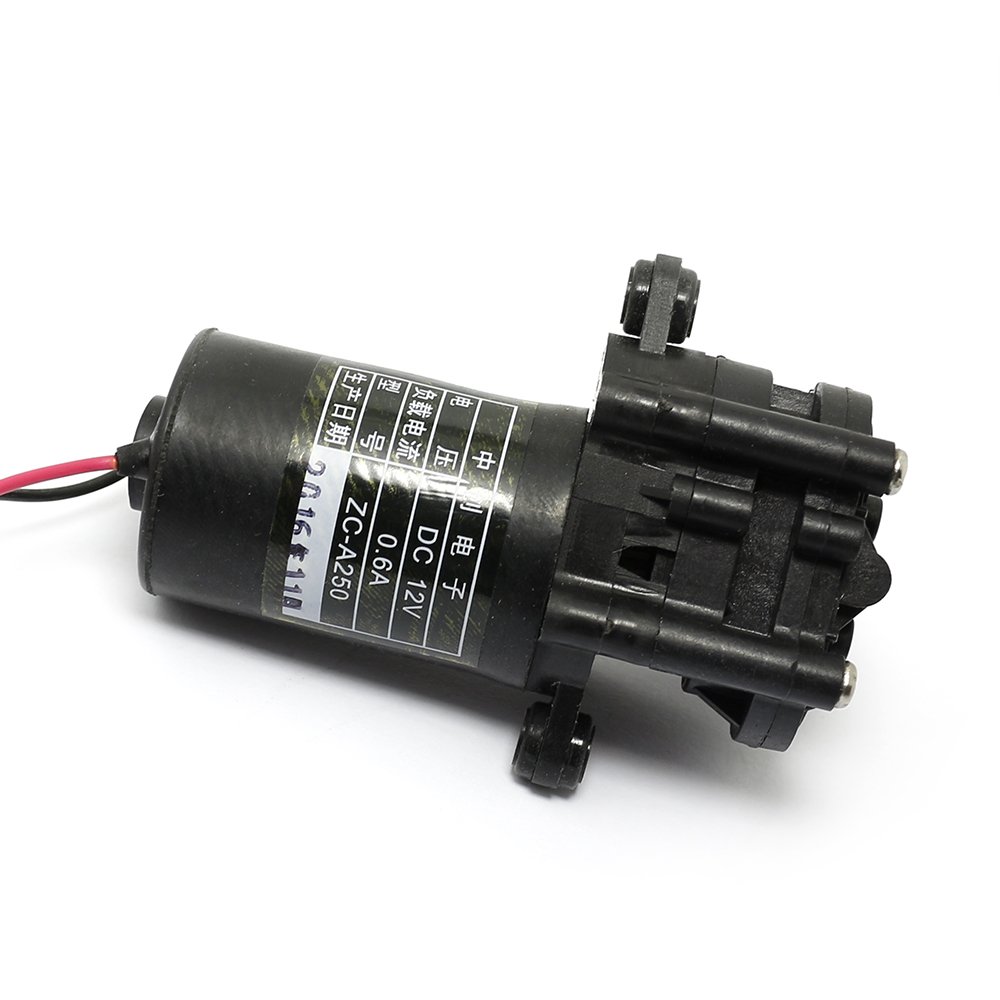 Q-BAIHE 12V Mini Gear Self-Sucking Pump (0-100 Degrees Celsius) Food-Grade for Coffee/Hot Drink ZC-A250