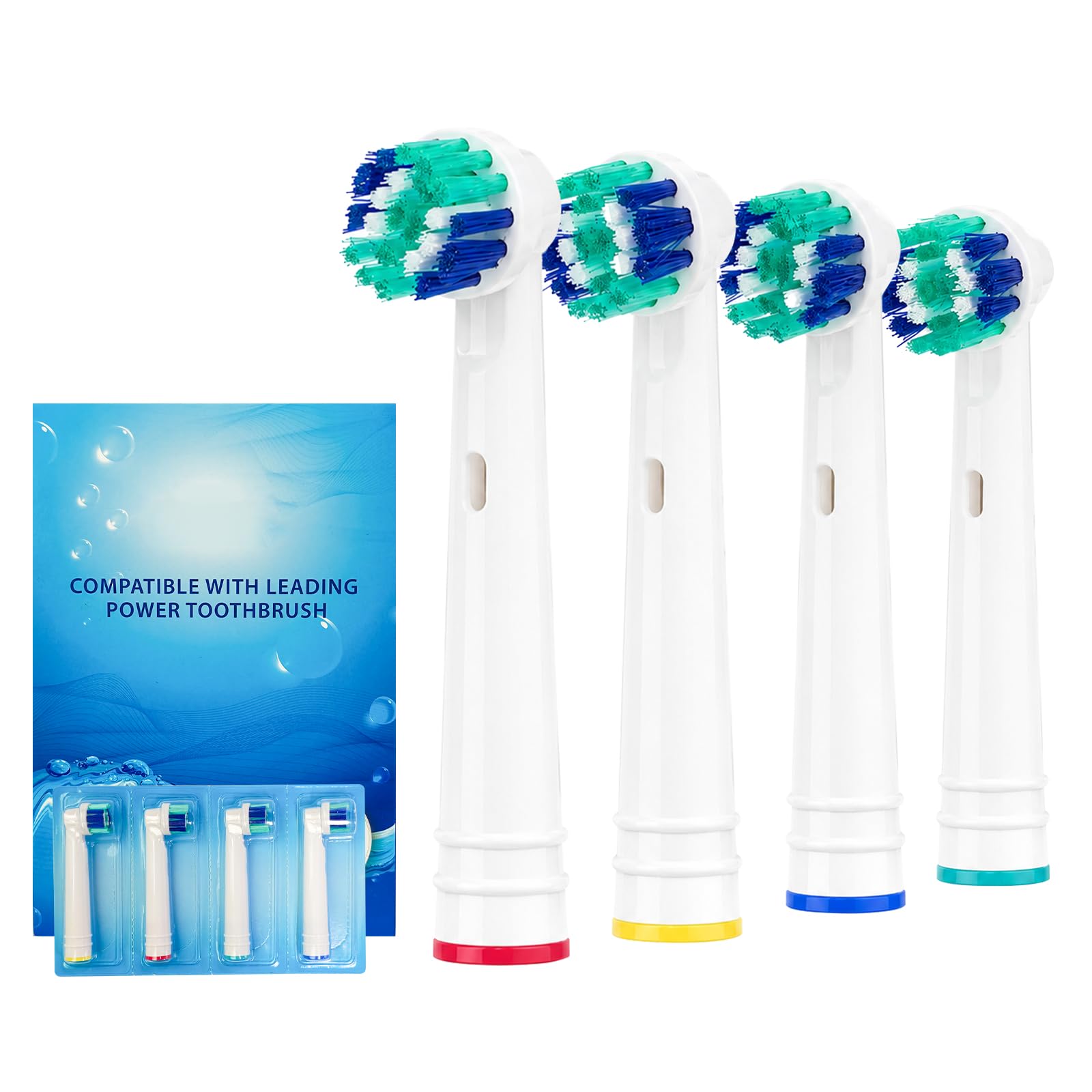 4PCS Round Electric Toothbrush...