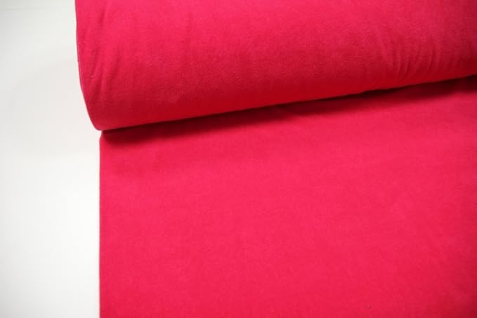 Stoff / Meterware / ab 25cm / beste Frottee-Qualität / Sommer-Frottee uni magenta