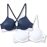 Tommy Hilfiger Womens Micro Racerback Push-up Bra 2-Pack
