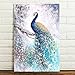 HD Canvas Prints Home Wall Art Painting Picture-Beautiful Peacock Unframed Decor