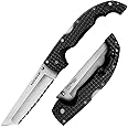 COLD STEEL XL Voyager 5.5" AUS10A Tanto Point Razor-Sharp Blade 6.75" Griv-Ex Handle Everyday Carry Tactical Folding Knife w/Tri-Ad Lock